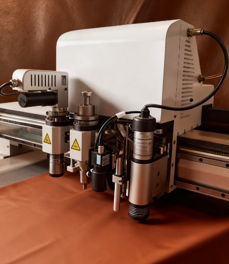 What industries are vibrating knife cutting machines applied in?